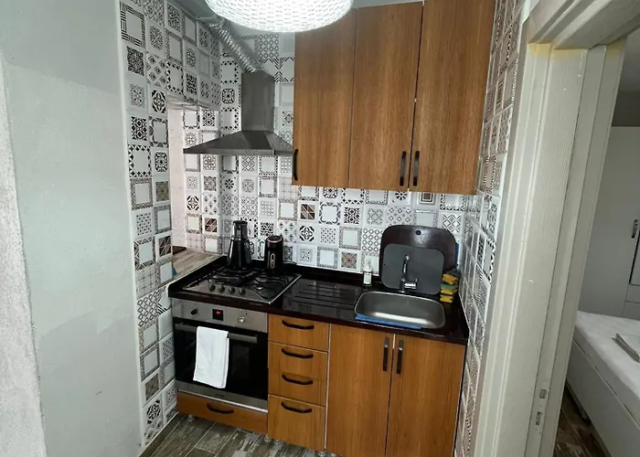 Center 1plus1 For 4 People Stone Building - Citak Mansions Apartment